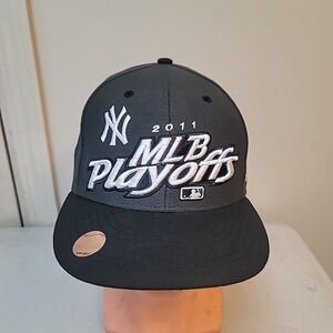 47 Brand MLB New York Yankees NY 2011 Playoffs Gray Snapback Hat